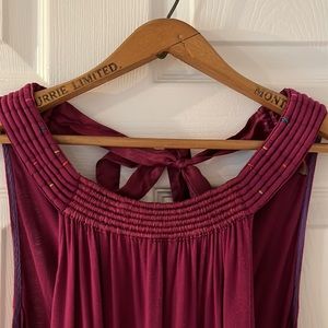 ✨HP✨ Anthropologie tunic. Plum coloured. Size small. EUC. Open to offers